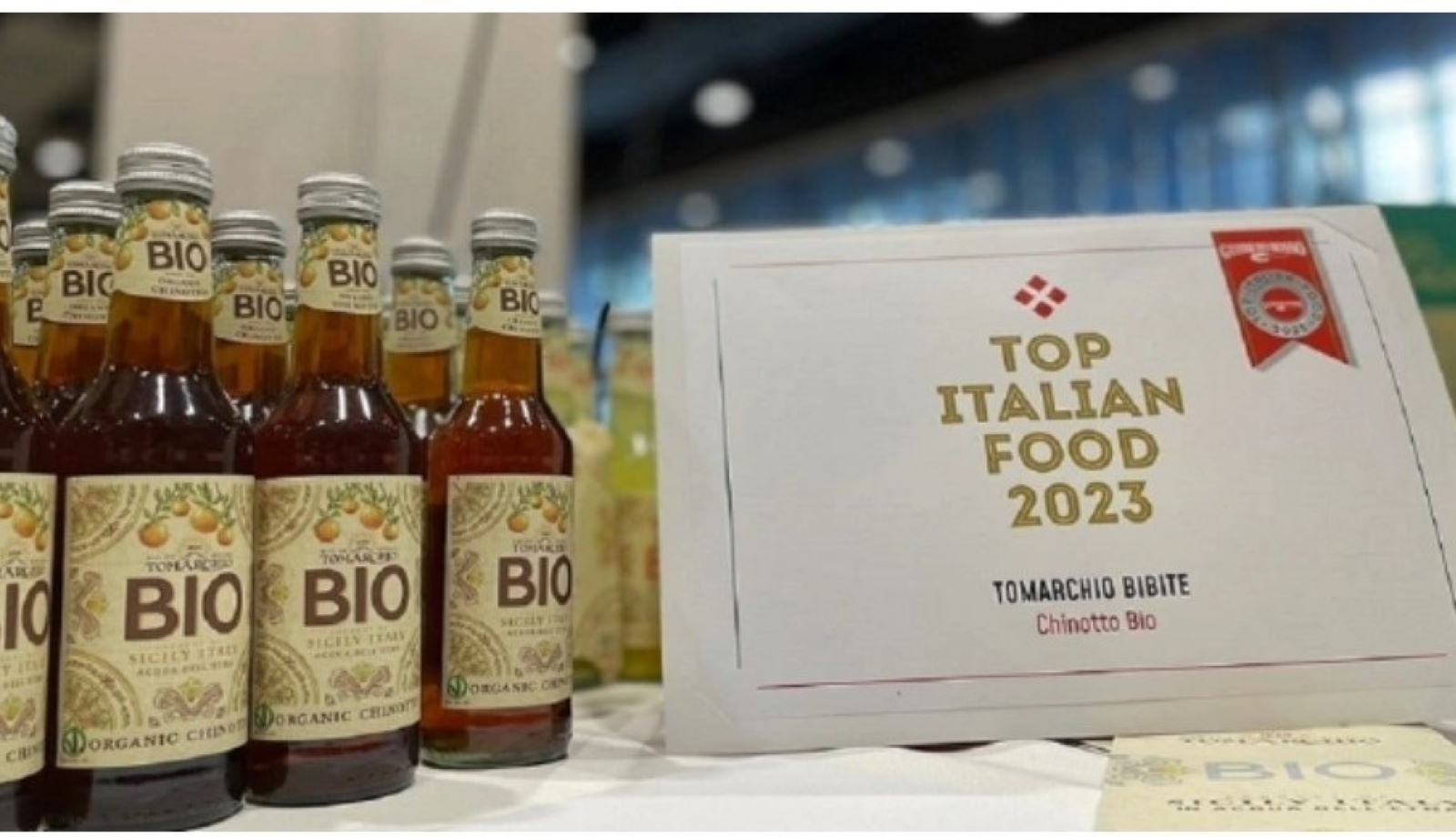 Chinotto BIO nella guida “Top Italian Food 2023” di Gambero Rosso